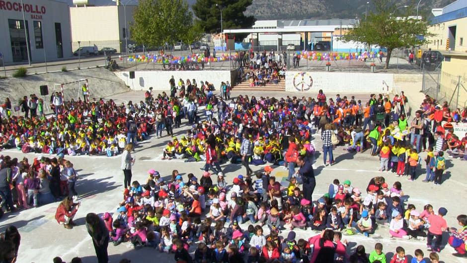 Festitrò Muro Trobades Escola Valenciana Coordinadora Alcoia Comtat