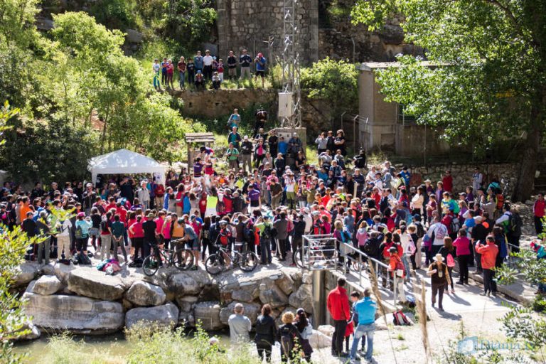 L'Alcoià-Comtat i la Safor homenatgen Paco Muñoz en la XIII Ruta pel Barranc de l'Infern