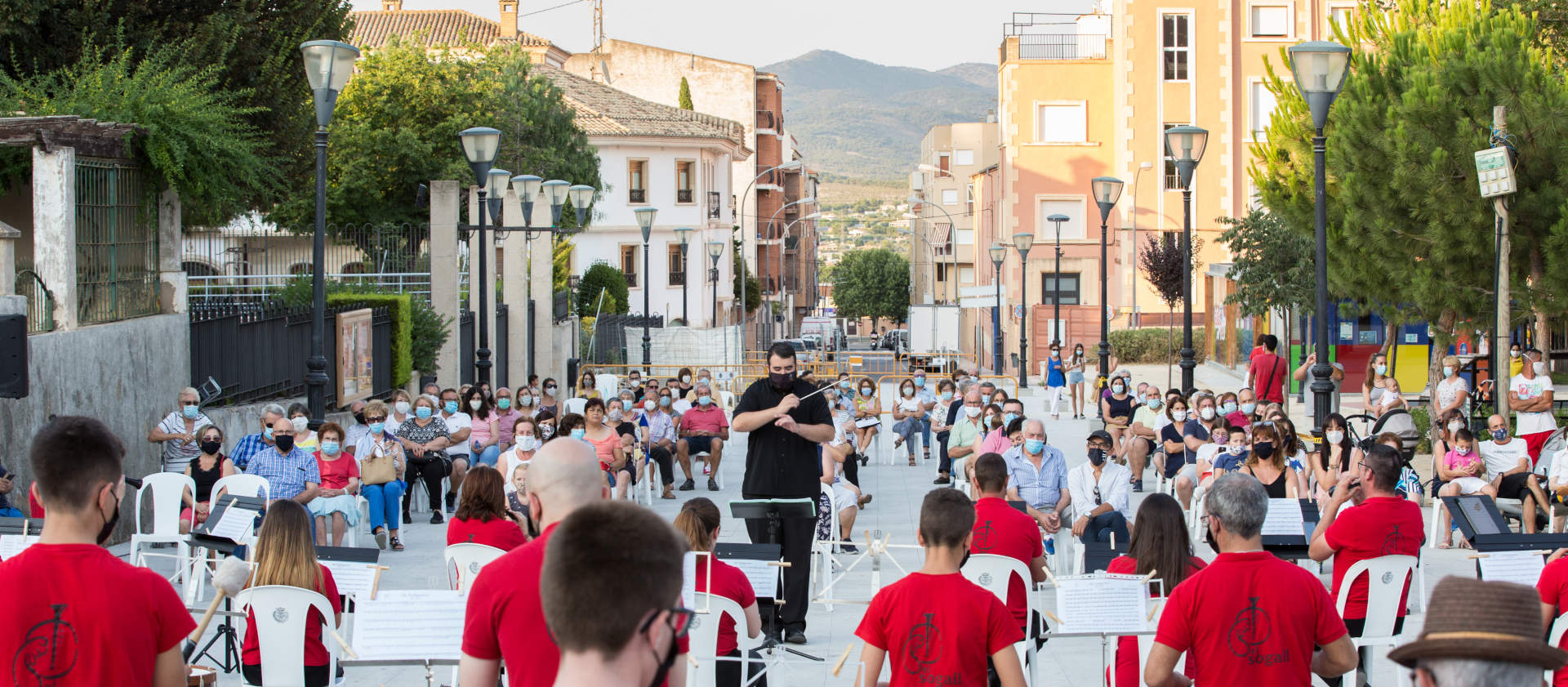 El Sogall reivindica la cultura amb un concert de música festera al carrer