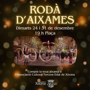 Diània celebra el solstici d'hivern amb la 'Rodà de les Aixames'