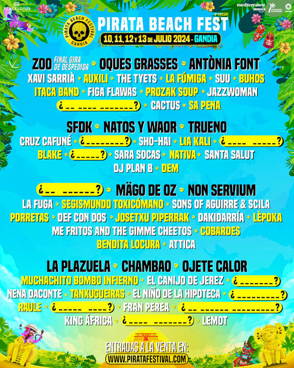 Zoo Pirata Beach Festival 2024